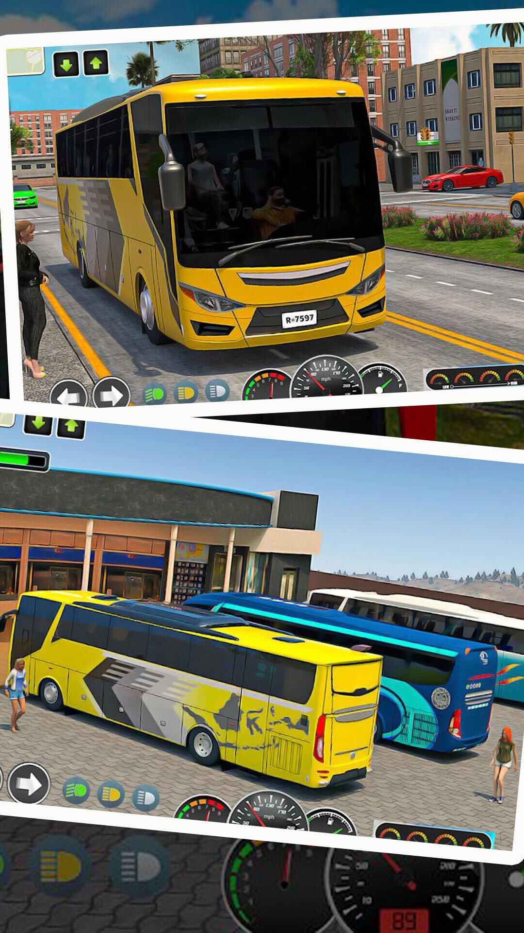 模拟3D客车游戏