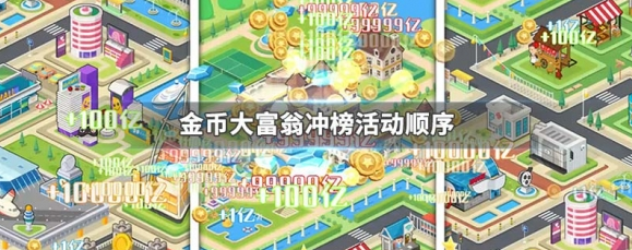 金币大富翁活动顺序表_金币大富翁冲榜活动顺序