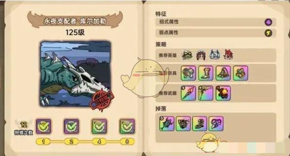 《英勇之地》永夜支配者库尔加勒打法攻略