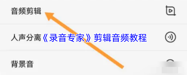 <strong>《录音专家》剪辑音频教程_录音专家怎么剪辑录音</strong>