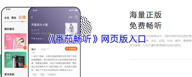 <strong>《番茄畅听》网页版入口_番茄畅听网页版怎么使用</strong>
